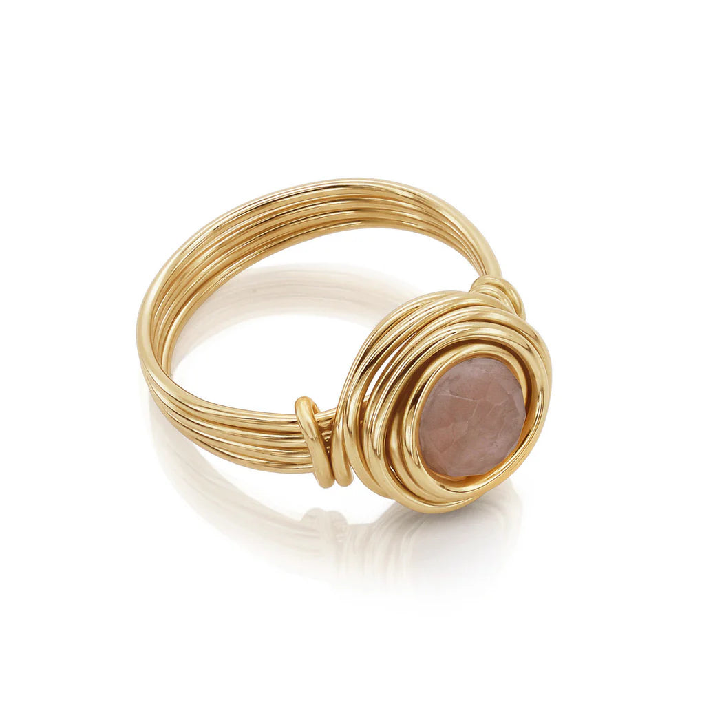 Universe Rose Quartz Ring