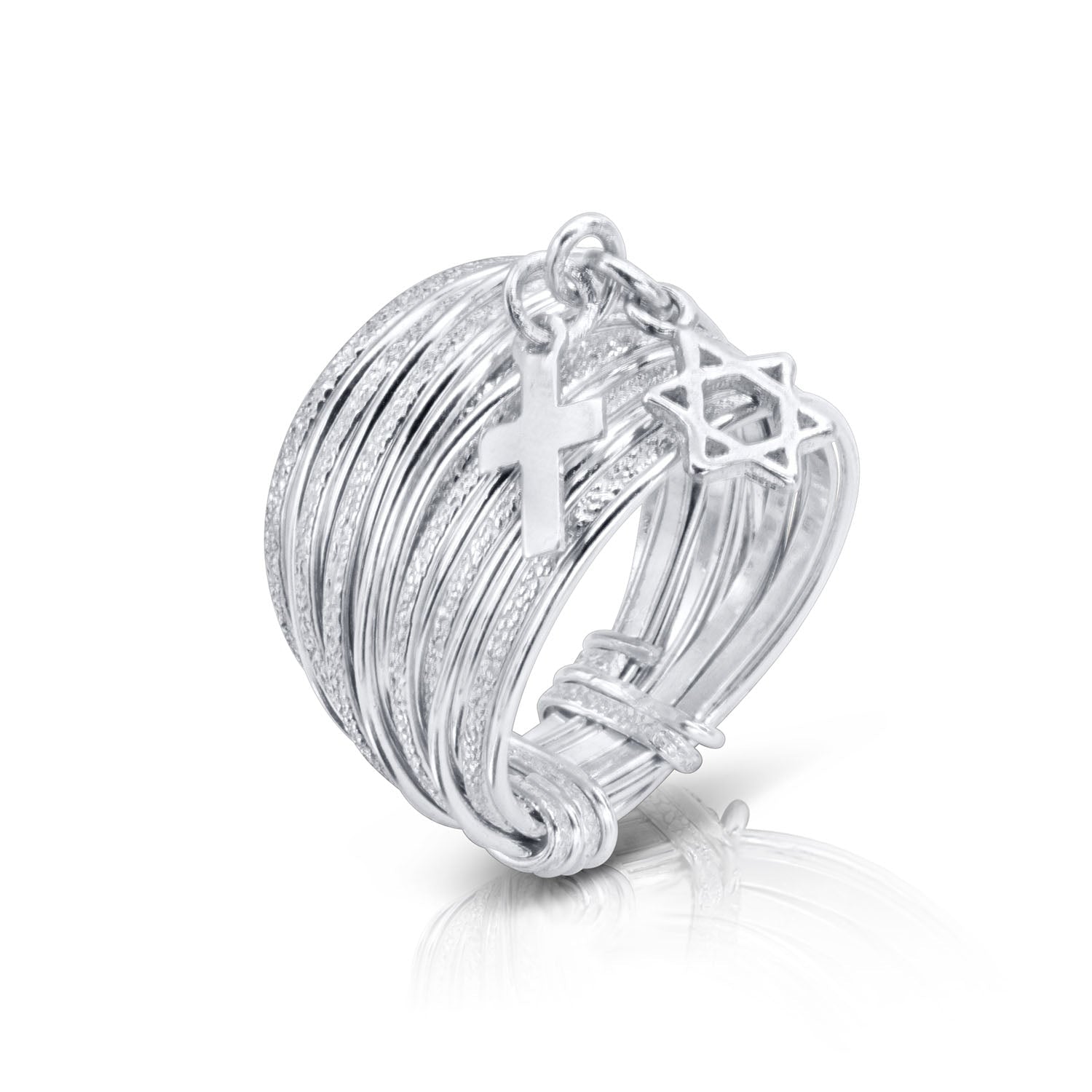 Symbol Silver Unity Ring - Studio Spirali