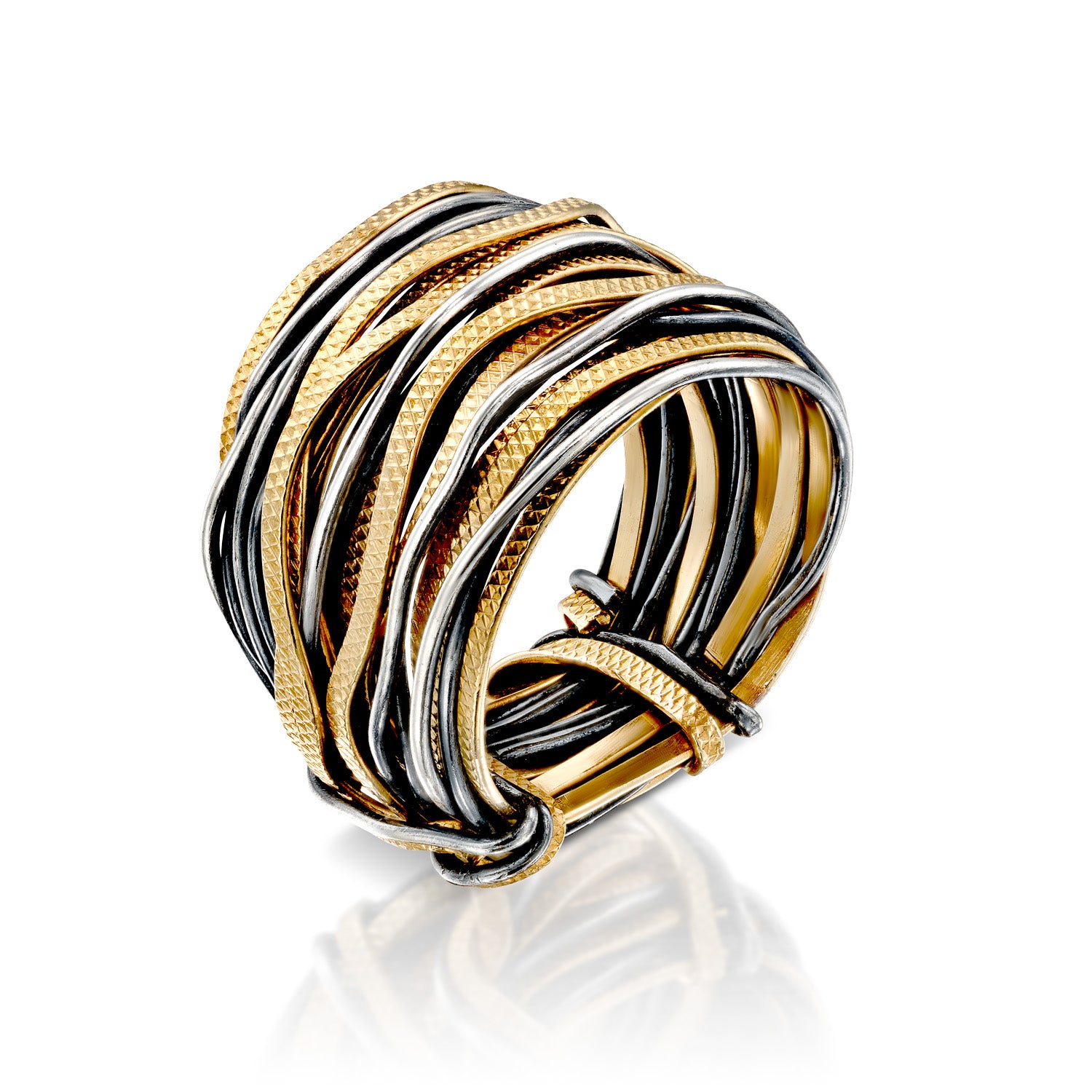 Safari Spiral Ring – Solid Gold Edition