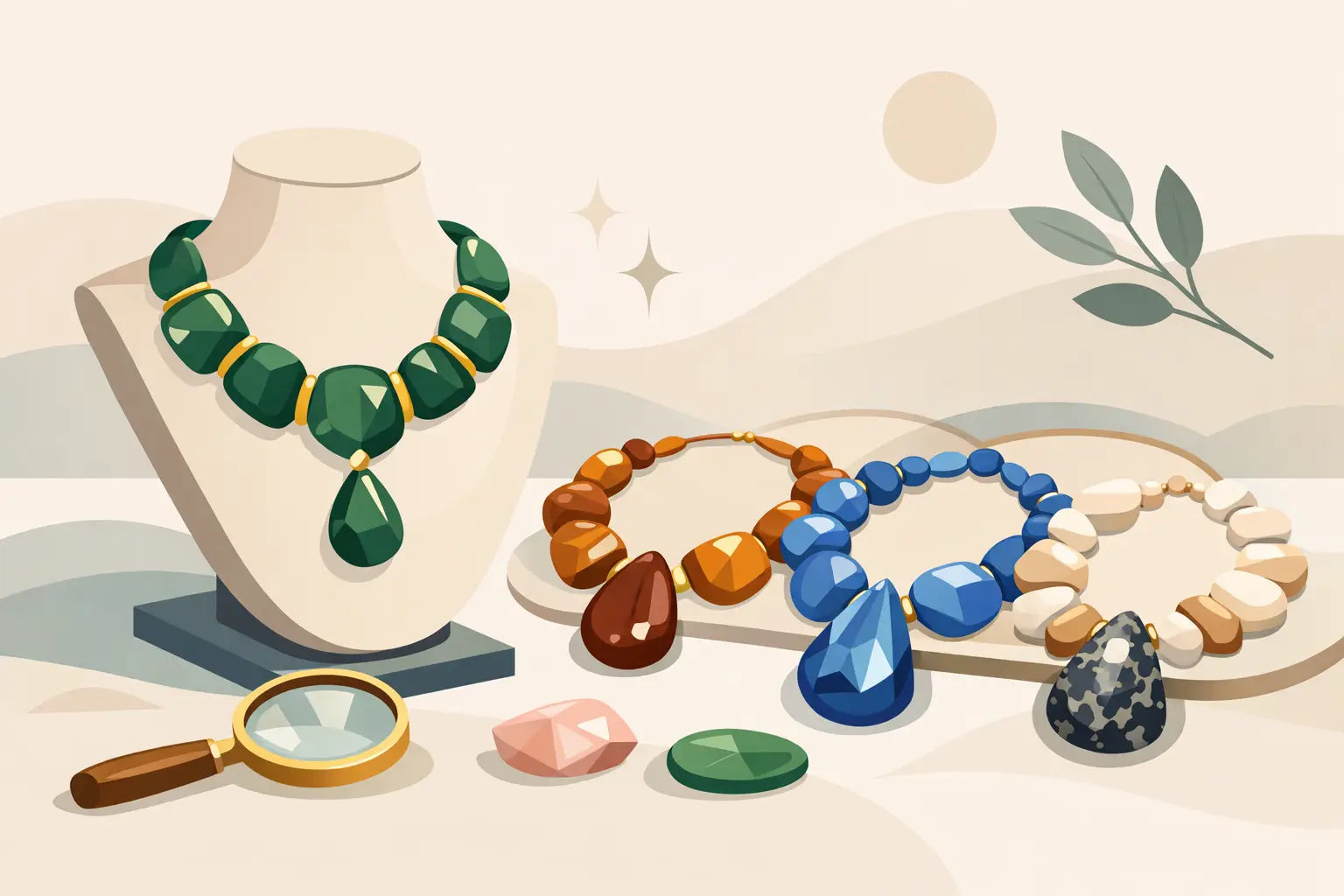 How to Choose a Natural Stone Statement Necklace
