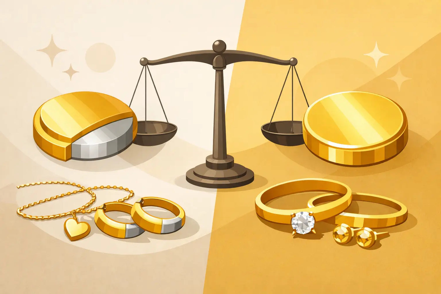 Gold Filled Jewelry vs Solid Gold