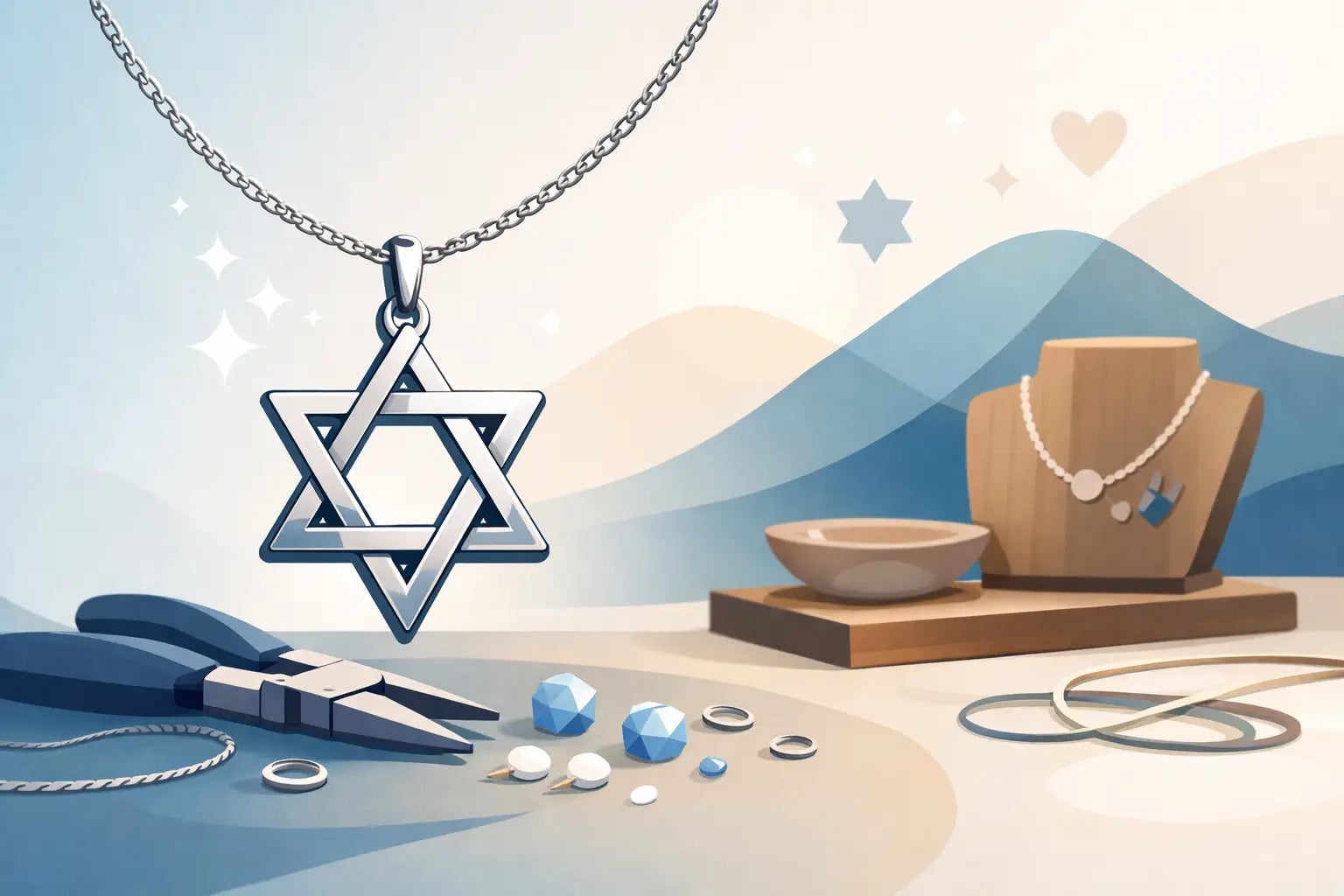 Why a Star of David Necklace Handmade Matters