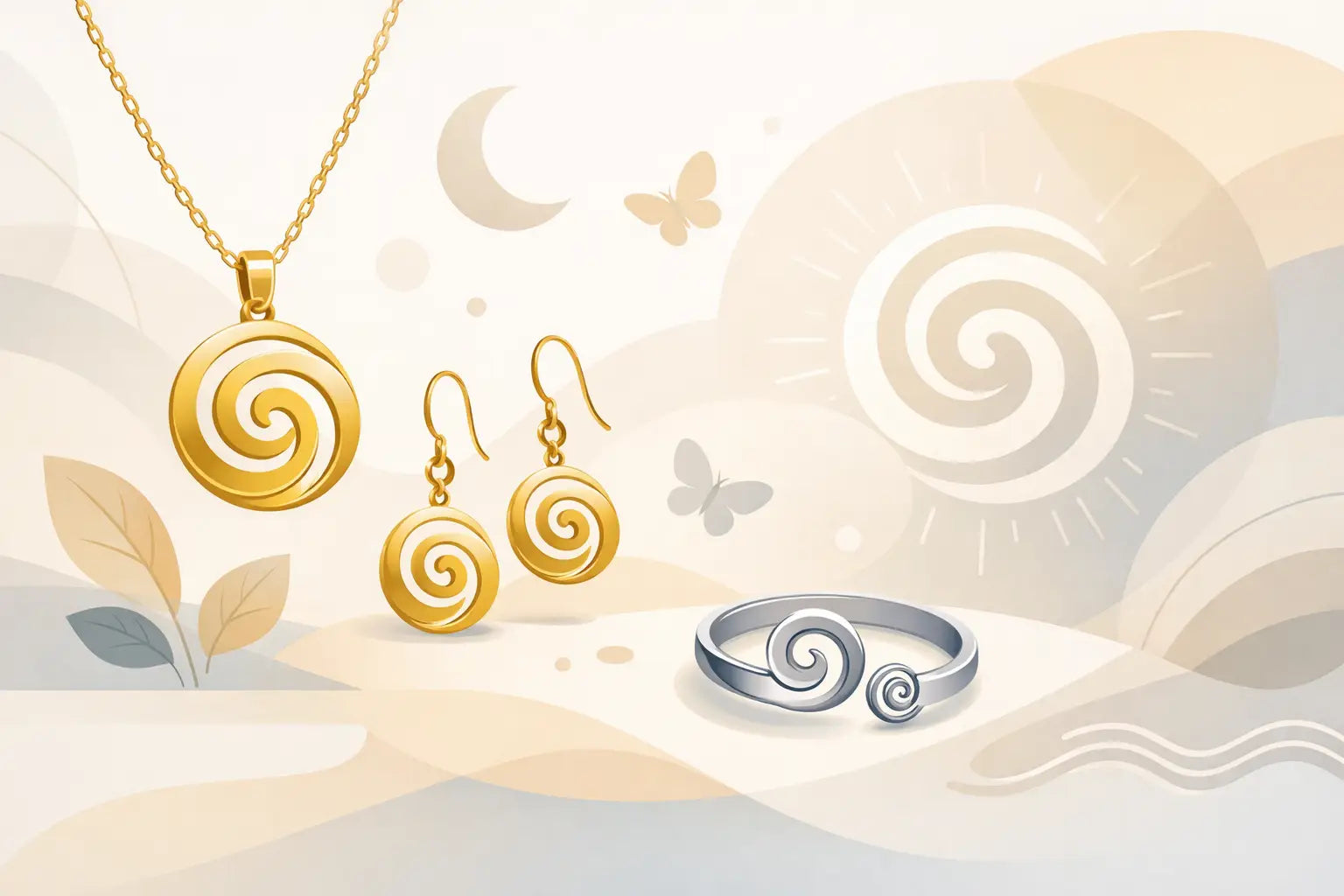 Spiral Jewelry Meaning and Symbolism