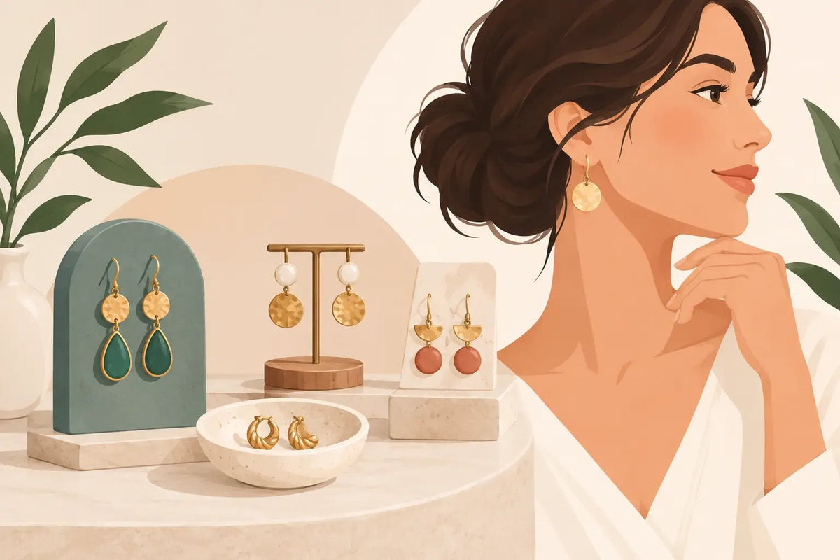Artisan Earrings for Everyday Wear, Made Personal - Studio Spirali