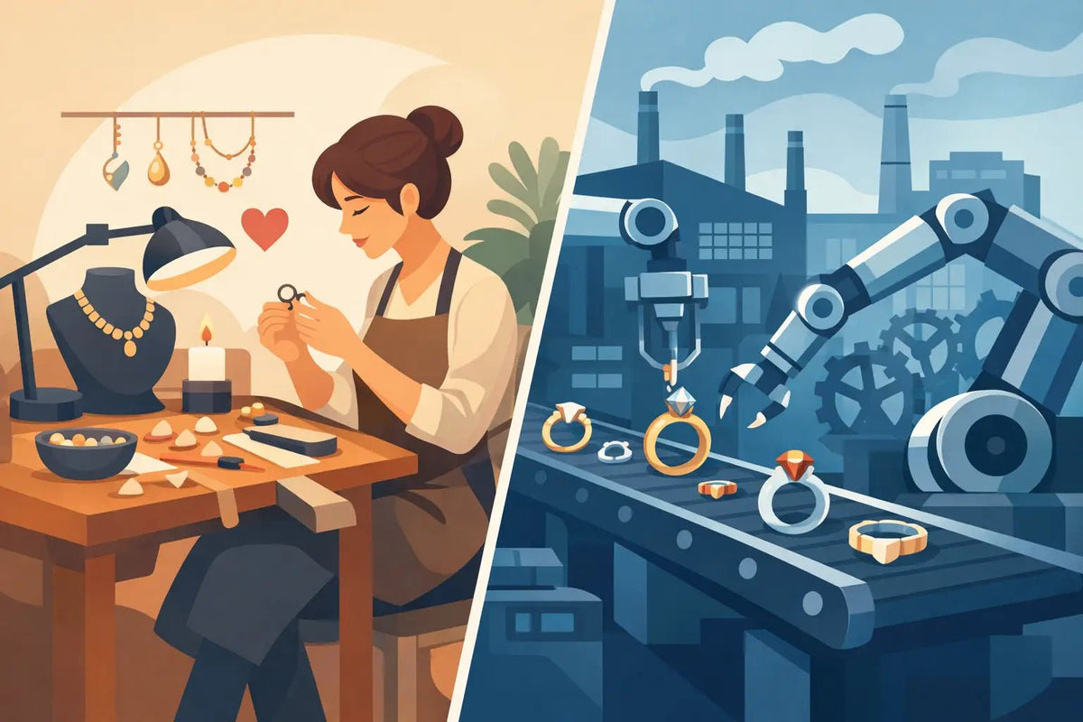 Artisan Jewelry vs Factory: What You Feel - Studio Spirali