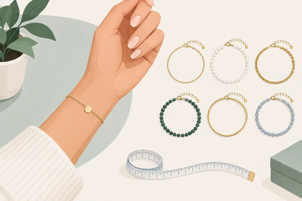 Bracelet Length Sizing Guide for a Beautiful Fit - Studio Spirali