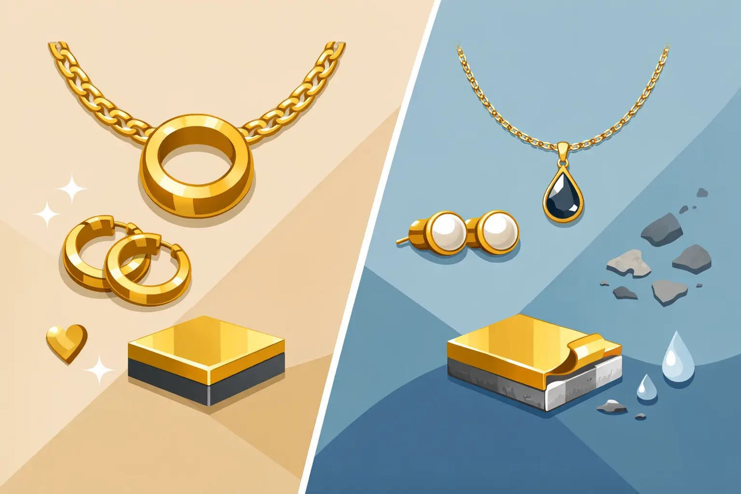 Gold Filled vs Plated Jewelry: What Lasts? - Studio Spirali