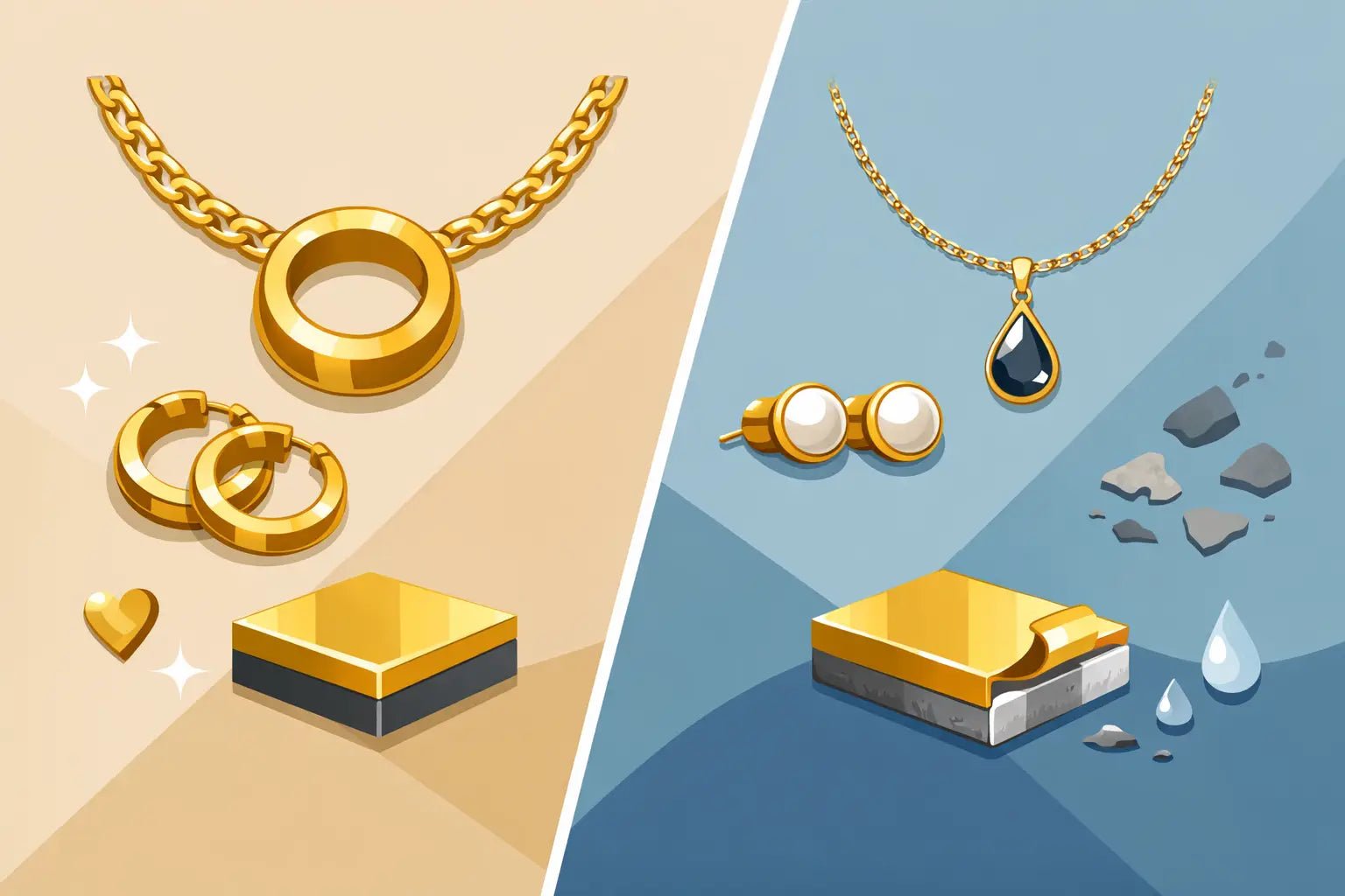 Gold Filled vs Plated Jewelry: What Lasts? - Studio Spirali