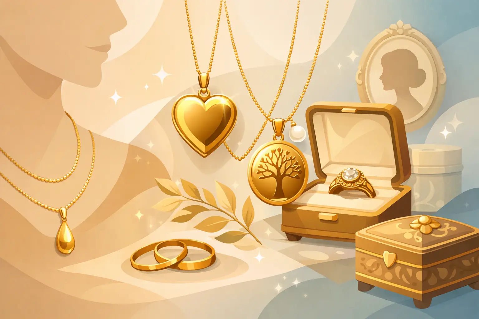 How Real Gold Artisan Necklaces Become Heirlooms - Studio Spirali