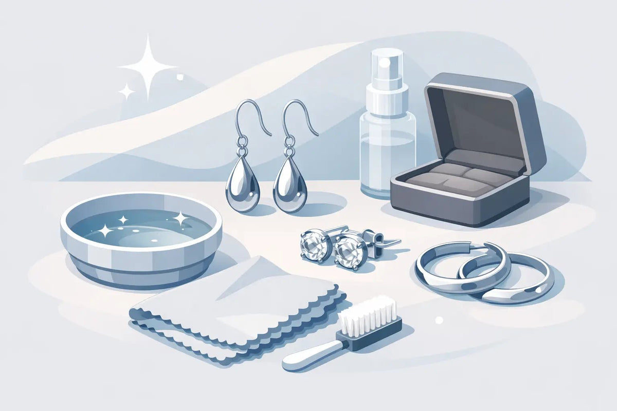 How to Care for Silver Earrings and Keep Their Glow - Studio Spirali