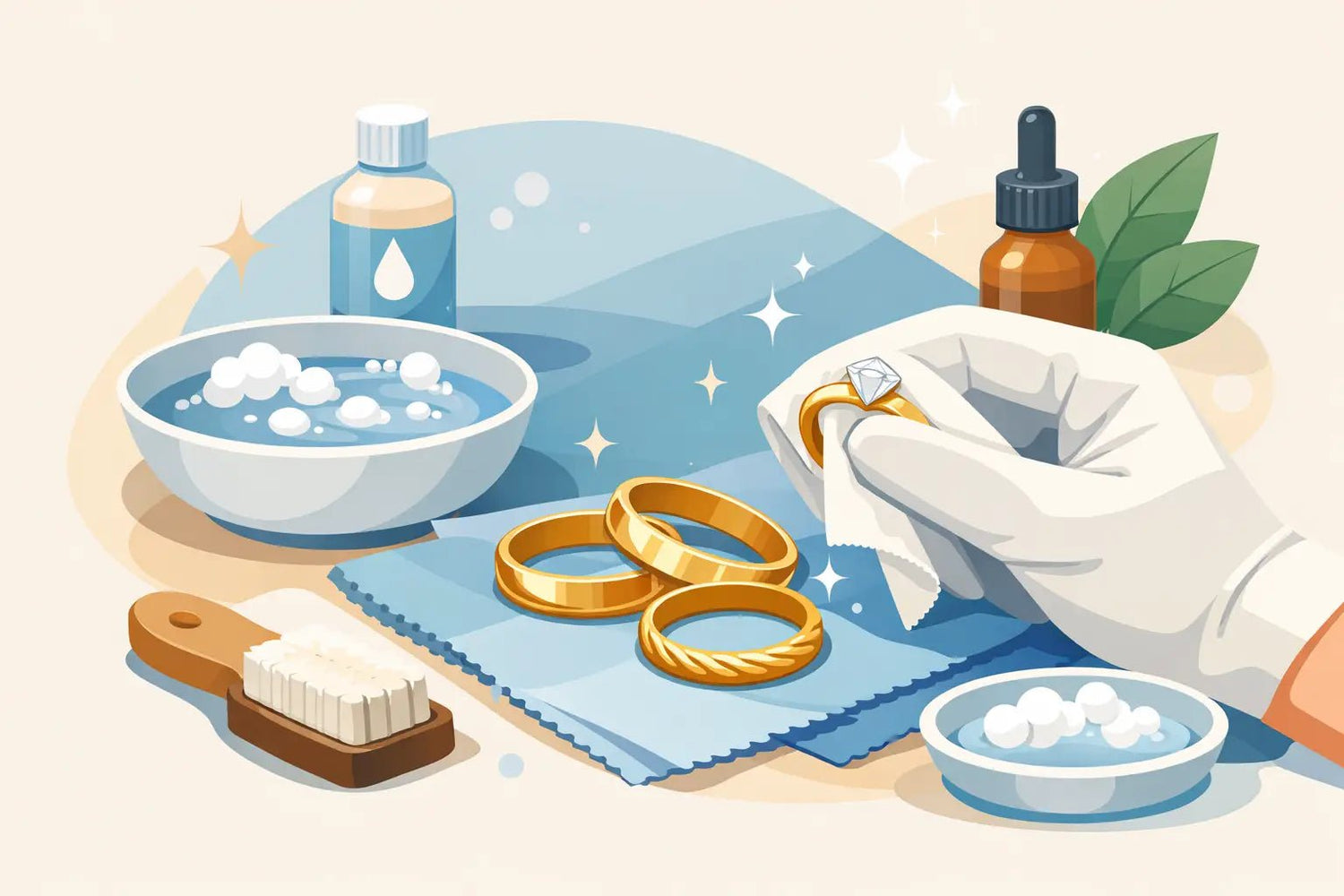 How to Clean Gold Filled Rings Safely - Studio Spirali