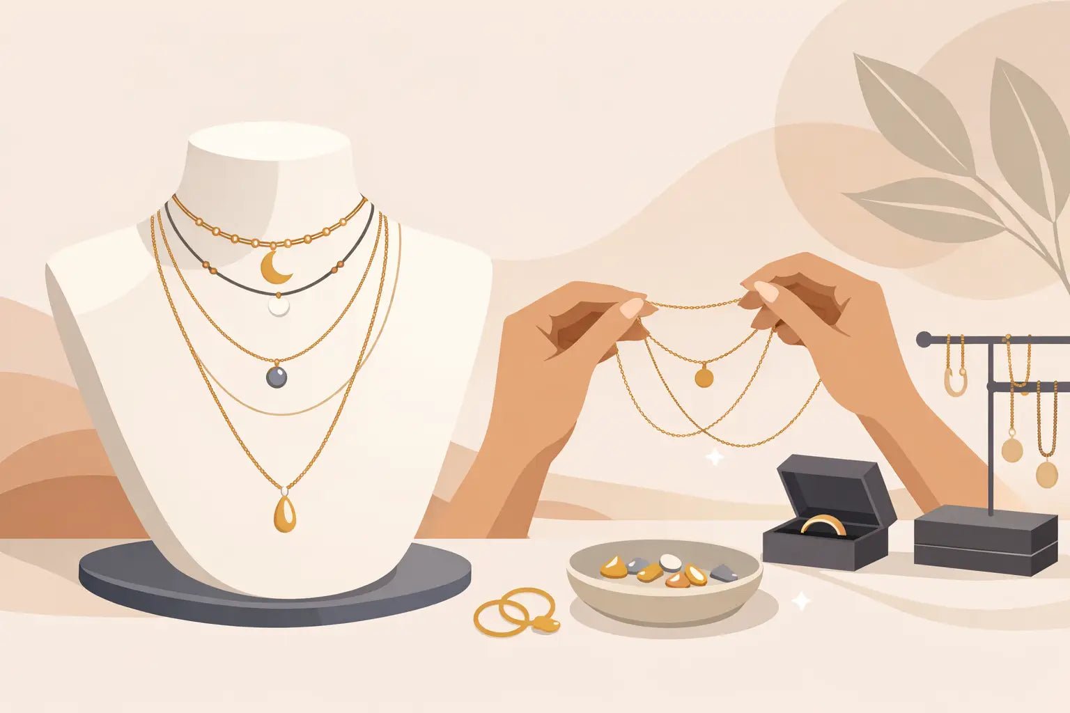 How to Layer Handmade Necklaces Well - Studio Spirali