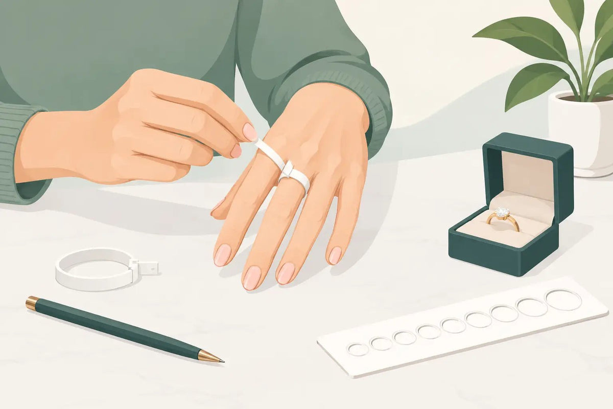 How to Measure Ring Size at Home Accurately - Studio Spirali