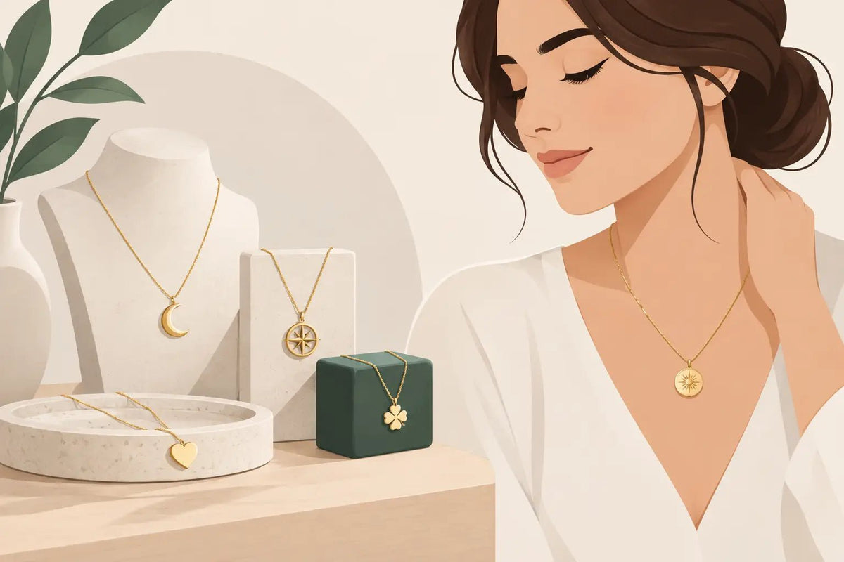 Symbol Necklaces That Feel Personal and Last - Studio Spirali