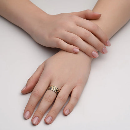 Spirali Tricolor Mini Ring