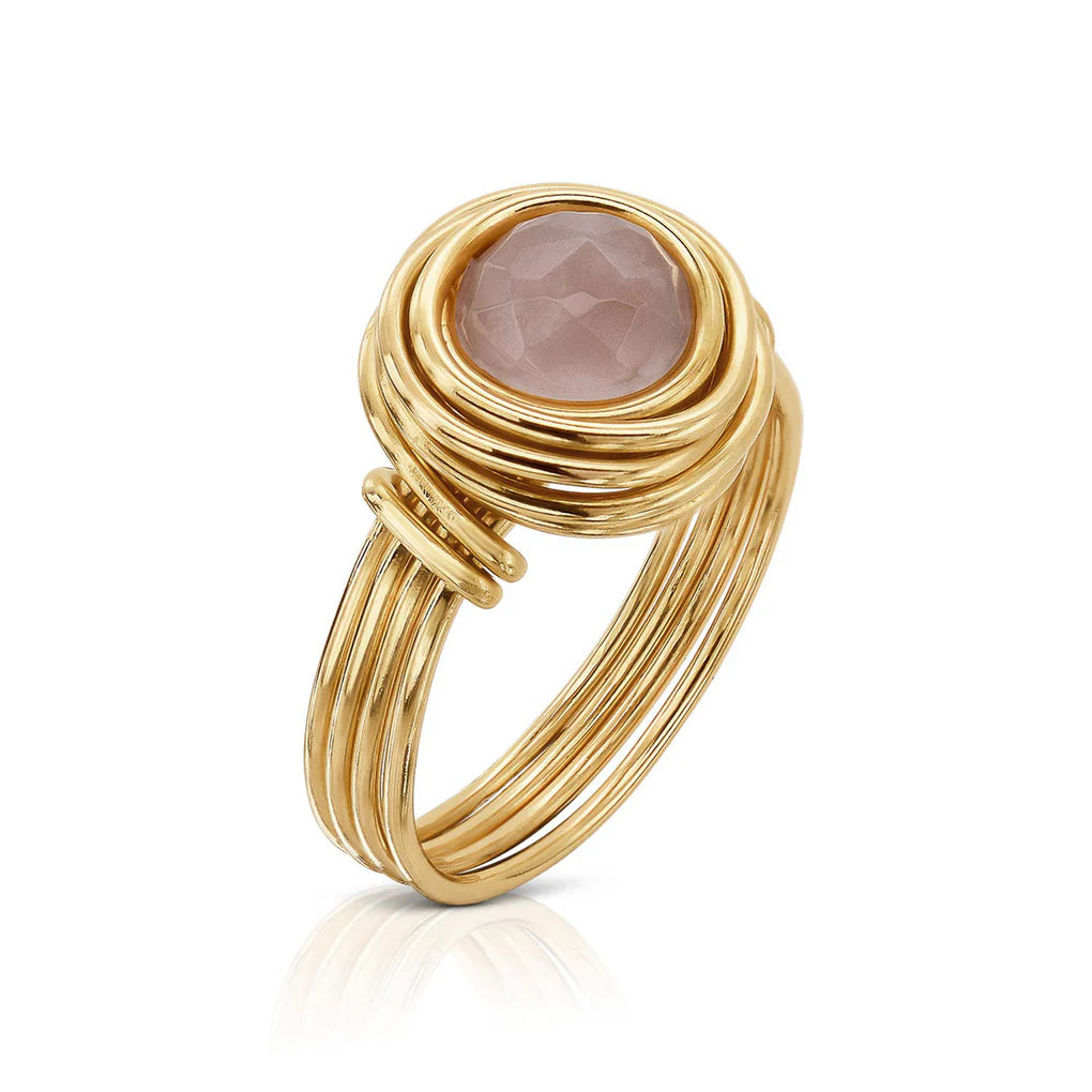 Universe Rose Quartz Ring