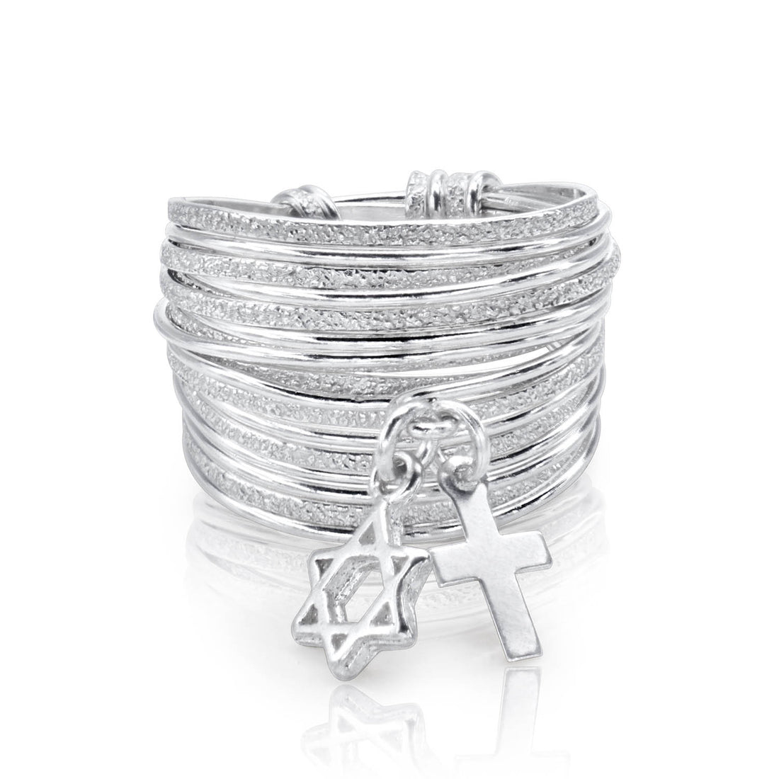 Spirali Pure Silver Unity Ring