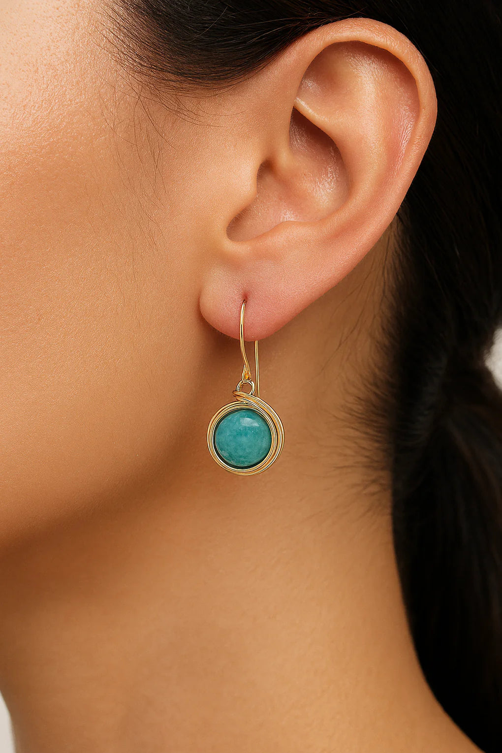 Universe Amazonite Earrings