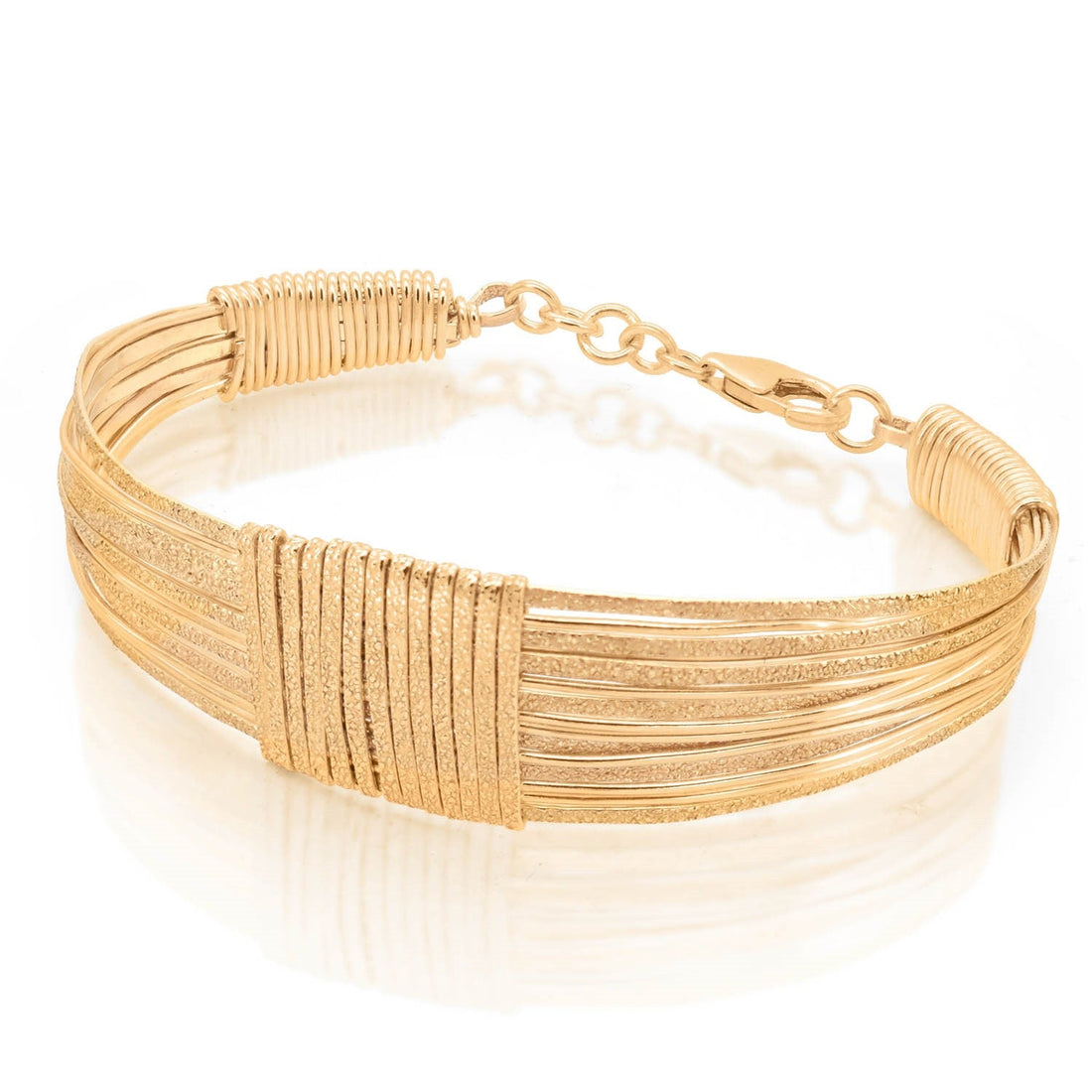 Solid Gold Spiral Bracelet - Studio Spirali