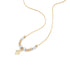 Symbol Gold & Silver Hamsa Beaded Necklace - Studio Spirali