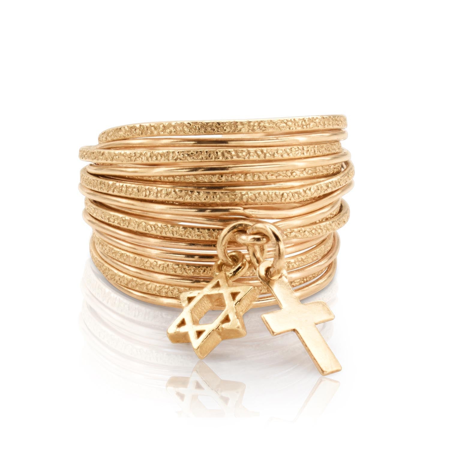 Symbol Gold Unity Ring - Studio Spirali