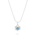 Symbol Silver Star of David Opal Bead Necklace - Studio Spirali