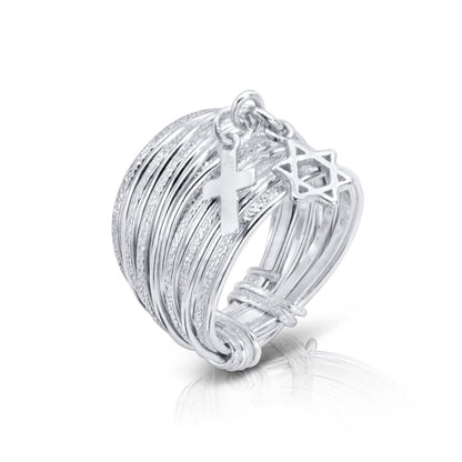 Symbol Silver Unity Ring - Studio Spirali