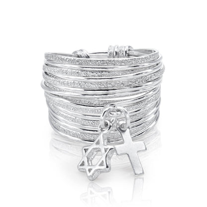 Symbol Silver Unity Ring - Studio Spirali