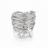 Symbol Silver Unity Wavy Ring - Studio Spirali