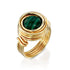 Universe Malachite Ring - Studio Spirali
