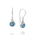 Universe Silver Opal Bead Earrings - Studio Spirali