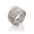Spirali White Sand Ring - Studio Spirali